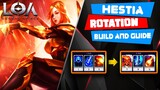 Hestia Rotation Build And Guide - Legend Of Ace (LOA)