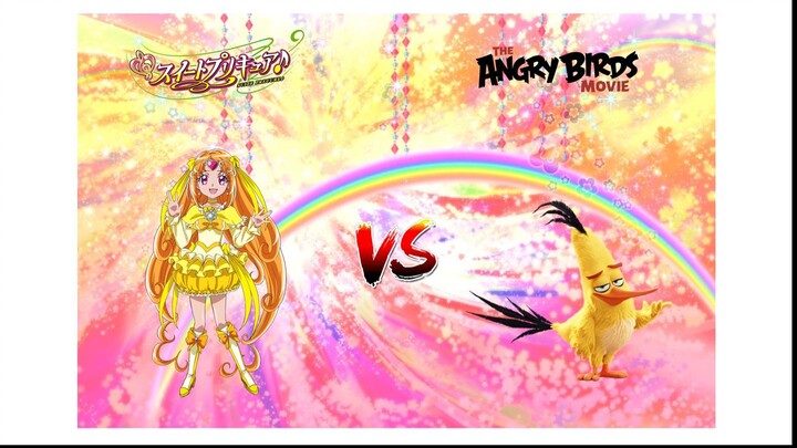 Cure Muse Vs Chuck (Suite Precure Vs Angry Birds Movie) / Collab with:  @Pacho_1581