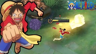 Skin Badang X Luffy, Betapa Menakutkannya Kekuatan Buah Iblis Mugiwara💀 | One Piece X Mobile Legend