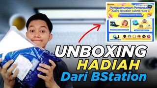 Unboxing Hadiah Dari Bstation - pemenang Bstation Talent Hunt 4