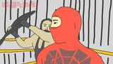 SPIDERMAN ANIMATION | spiderman vs bone saw