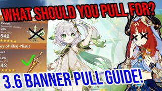 3.6 Banner Guide! DON'T WASTE YOUR PRIMOGEMS! Constellation and Weapon Priorities - Genshin Impact