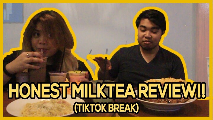 MILKTEA MUKBANG NG TAONG HINDI NAINOM NG MILKTEA