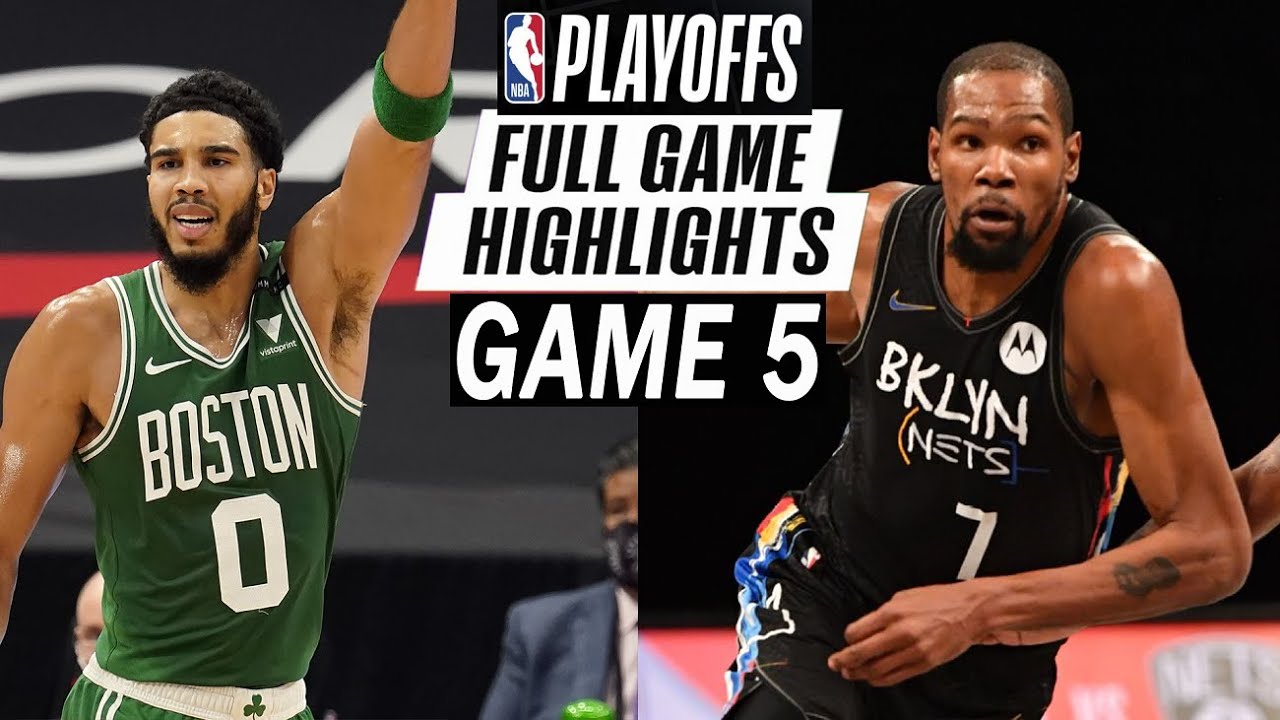 CELTICS vs NETS Full Game 5 Highlights NBA PLAYOFFS | NBA 2K21 - Bilibili