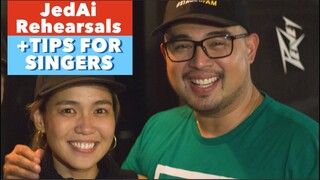 JedAi Rehearsals BTS + Singing Hacks and Tips (How To Sing Better) | Jed Madela