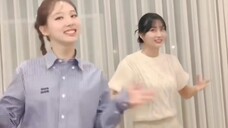 Lin Nayeon merekam seluruh proses "Offending People" oleh momo. Nayeon berbicara tentang menari deng