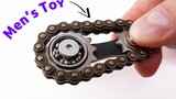 【Life】Making fidget spinner from bicycle chain.
