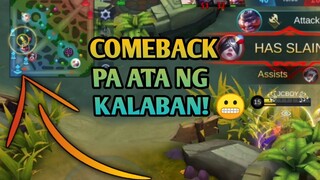 MUNTIK NAKONG MATAE SA KALABAN COMEBACK PA ATA NILA🔥 | FANNY GAMEPLAY