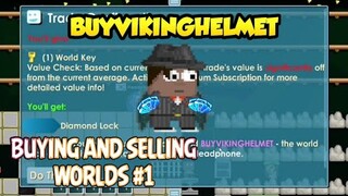 BUYING AND SELLING WORLDS #1 | INSANE PROFIT | GROWTOPIA