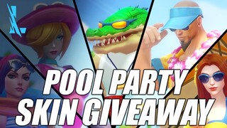 Wild Rift - Pool Party Skin GIVEAWAY