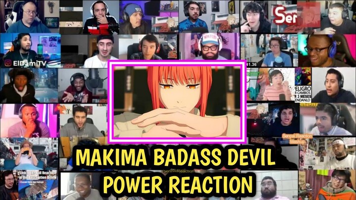 Makima DEVIL POWER Reaction | Chainsaw Man Reaction Mashup