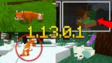 อัพเดท Minecraft 1.13.0.1 (Beta) - GamePlay | เพิ่มม็อปใหม่ หมาจิ้งจอก!!
