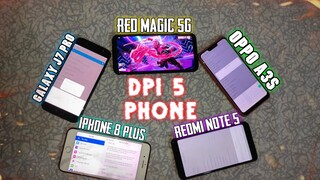 Free Fire - Show Full DPI Của 5 Loại Dòng Máy Khác Nhau OPPO, SAM SUNG,  XIAOMI, RED MAGIC, IPHONE