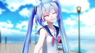 【MMD】ZIGG-ZAGG - ชุดกะลาสี Tda Miku HD 1080p