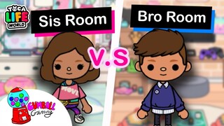 Sis vs. Bro Bedroom! 👧🏼🆚🧒🏻