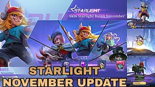 Starlight Skin November 2022 | Mobile Legends Bang Bang