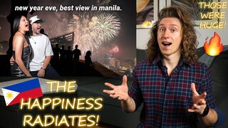 New Years Eve Fireworks In Manila *2024 LIVE | Kito Family | Singer Reaction!