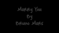 Bruno Mars 🧡💜💙 Marry You