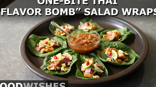 One-Bite Thai "Flavour Bomb" Salad Wraps (เมี่ยงคำ) - Food Wishes