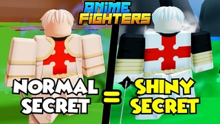 TURNING  MY NORMAL SECRET INTO  SHINY SECRET IN ANIME FIGHTER SIMULATOR!