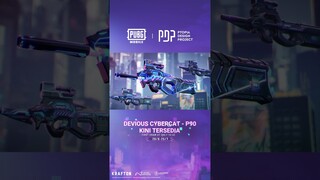 Devious Cybercat - P90, telah tersedia! 🥳 #PUBGMOBILE #PUBGMOBILEINDONESIA #PUBGMCybercatP90 #shorts