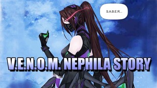 THE STORY BEHIND HANABI'S V.E.N.O.M. NEPHILA SKIN 🕷️ MOBILE LEGENDS COMICS