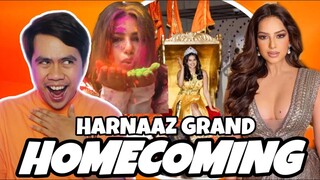 ATEBANG REACTION | MISS UNIVERSE 2021 HARNAAZ SANDHU HOMECOMING #harnaazsandhu