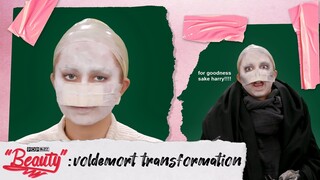 Voldemort Makeup Transformation | PopBuzz Beauty