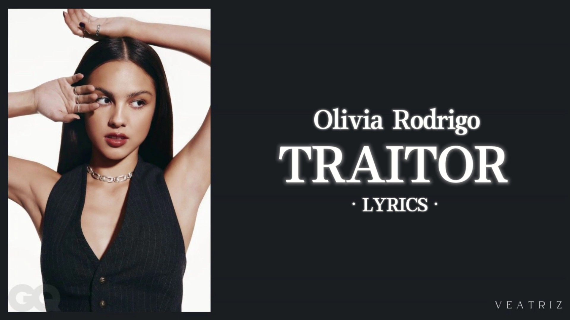 Olivia Rodrigo - traitor (Lyric Video) 