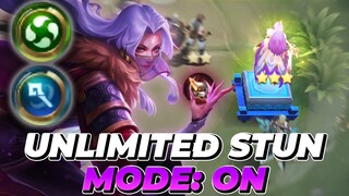 Luo Yi Magic Panggung Auto Unlimited Stun!! Combo Terkuat Magic Chess - Mobile Legends