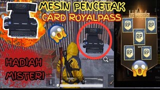 HADIAH MISTERI!!! CARA DAPATKAN CARD ROYALPASS SECARA GRATIS DAN MUDAH - PUBG MOBILE