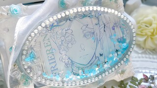 挑战改造粉丝周边第三期！芙莉莲光栅吧唧改流麻～