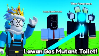 Aku COBA Pakai Titan Cameraman Untuk LAWAN Mutan Toilet Paling Kuat Di Toilet Tower Defense