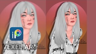 VEXEL ART [SPEEDPAINT] | ART DEMONS PH COLLABORATION ENTRY | IBISPAINTX