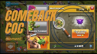 BERMAIN COC KEMBALI SETELAH SEKIAN LAMA: