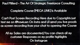 Paul Millerd course - The Art Of Strategic Freelance Consulting download