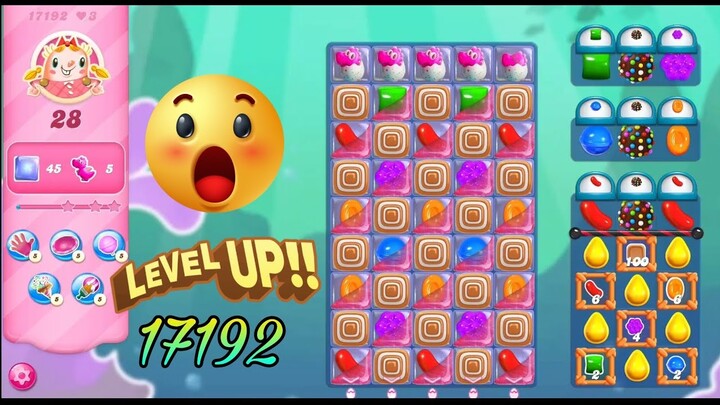 Candy crush saga level 17192 No booster