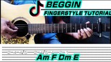 Beggin - Måneskin | Madcon (Guitar Fingerstyle) Chords + Tabs