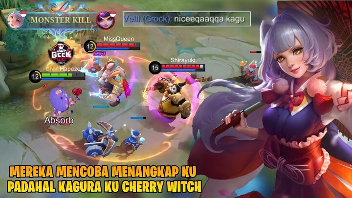Cosplay Gocekan Lemon! Cuma Skin ini yang Bikin Kagura Susah di Tangkap | Mobile Legends