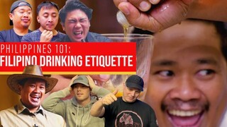 Americans REACT to Filipino drinking Etiquette 101