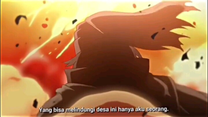 Sasuke: Jika Naruto tak ada di sini. yang bisa melindungi desa ini hanya aku seorang.