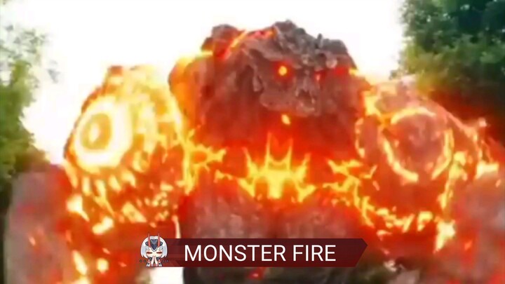 Transformers vs Monster fire