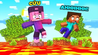 Minecraft Nhưng Nham Thạch Dâng Lên Mỗi Giây!