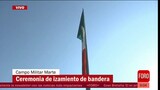 izamiento de bandera de México 🇲🇽 foro tv México 🇲🇽 REC 6_03_2023