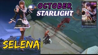 OCTOBER STARLIGHT - SELENA | MOBILE LEGENDS