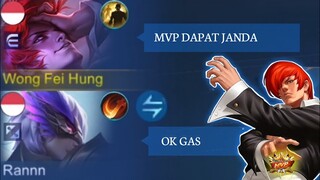 BOWO YAGAMI DUO RANKED SAMA YOUTUBER GUSION POINT 4K !! MVP DAPET JANDA 🔥 -MLBB