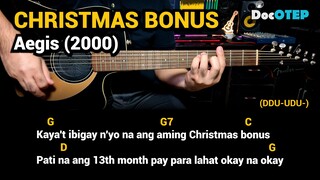 Christmas Bonus - Aegis (2000) Easy Guitar Chords Tutorial with Lyrics