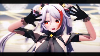 [Azur Lane MMD] Prinz Eugen Menari dengan Junky Night Town Orchestra