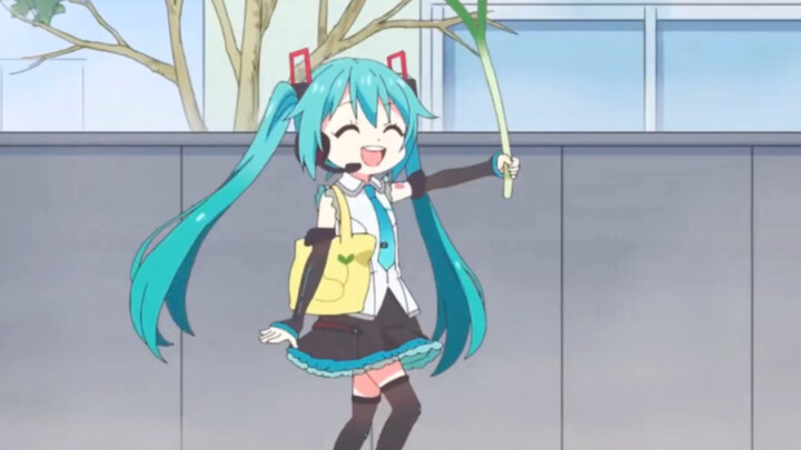 Clip xuất hiện của Hatsune Miku trong "The Evil God and the Girl with a Bad Kitchen"