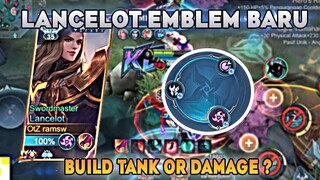 Settingan Lancelot Emblem Baru Build Baru 2023 Patch Baru